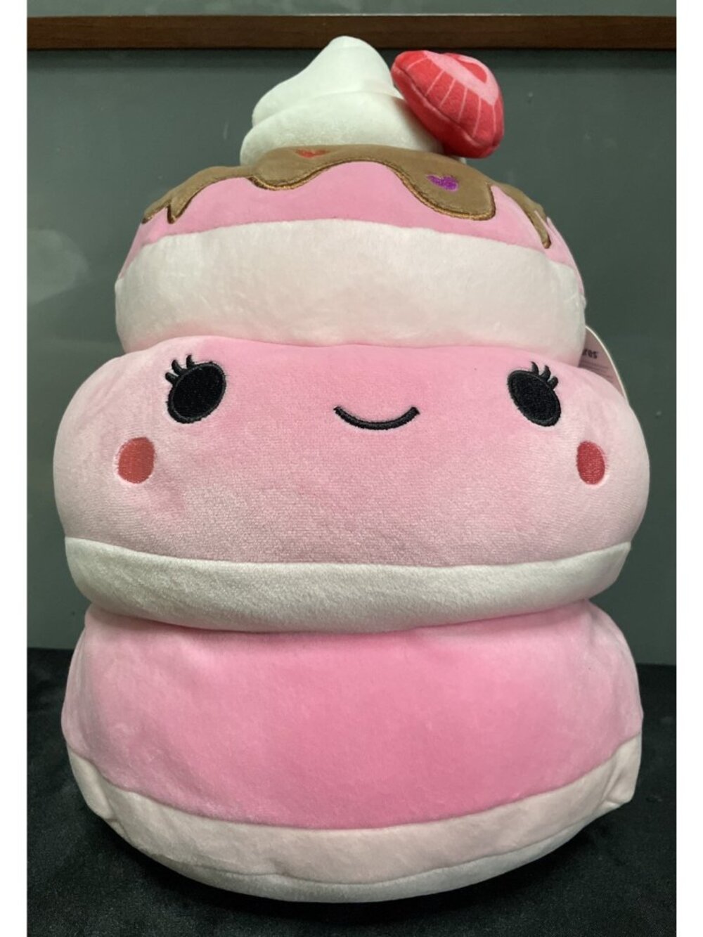 Squishmallows Shelly the Strawberry Pancake Stack 11" Plush Toy Jazwares NWT